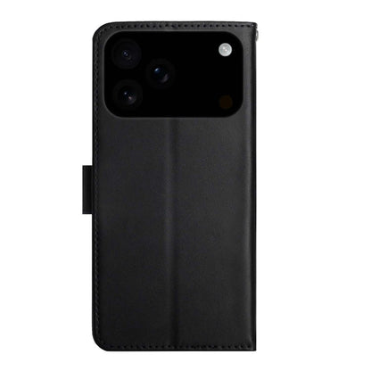 For iPhone 17 Pro Max Case Genuine Cow Leather Phone Cover Nappa Texture