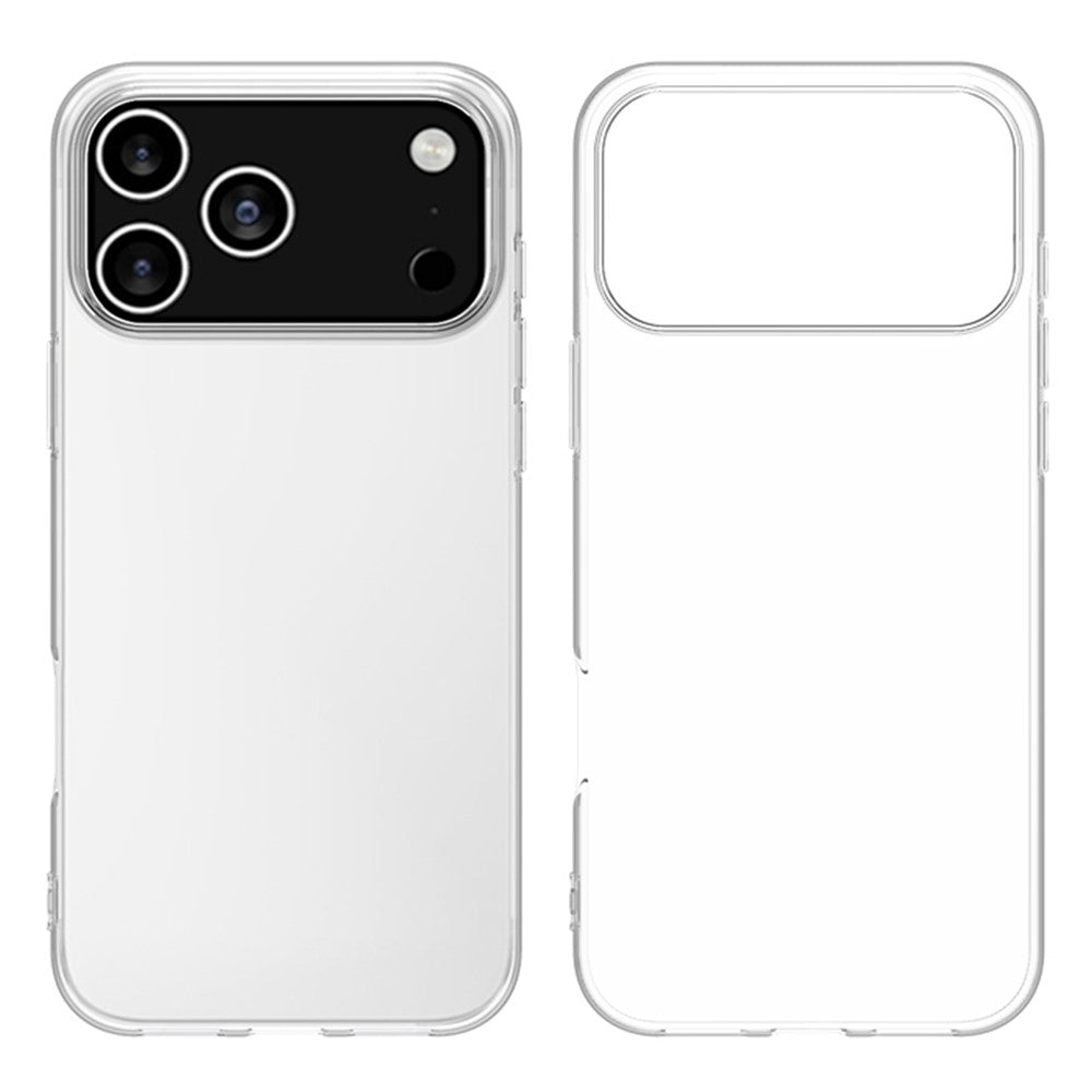 For iPhone 17 Pro Max Case Slim Fit Transparent Soft TPU Phone Cover
