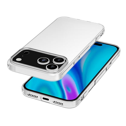 For iPhone 18 Pro / 17 Pro Case Slim Fit Transparent Soft TPU Phone Cover