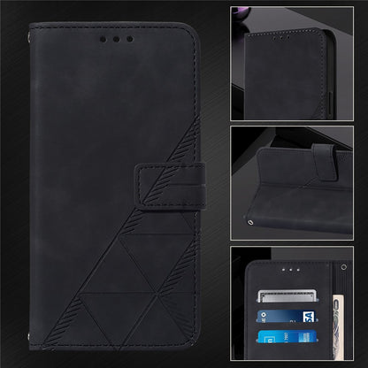 For iPhone 17e / 16e Leather Case with Hand Strap Wallet Stand Phone Cover