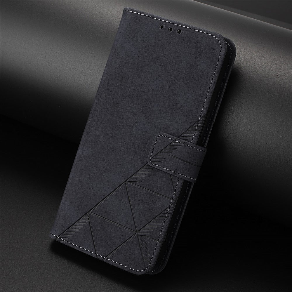 For iPhone 17e / 16e Leather Case with Hand Strap Wallet Stand Phone Cover