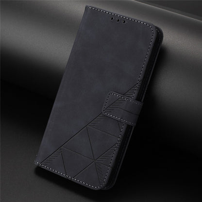 For iPhone 17e / 16e Leather Case with Hand Strap Wallet Stand Phone Cover