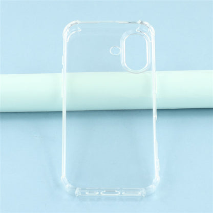 For iPhone 17 Phone Case Reinforced Four Corner Anti-Drop Clear TPU Cover