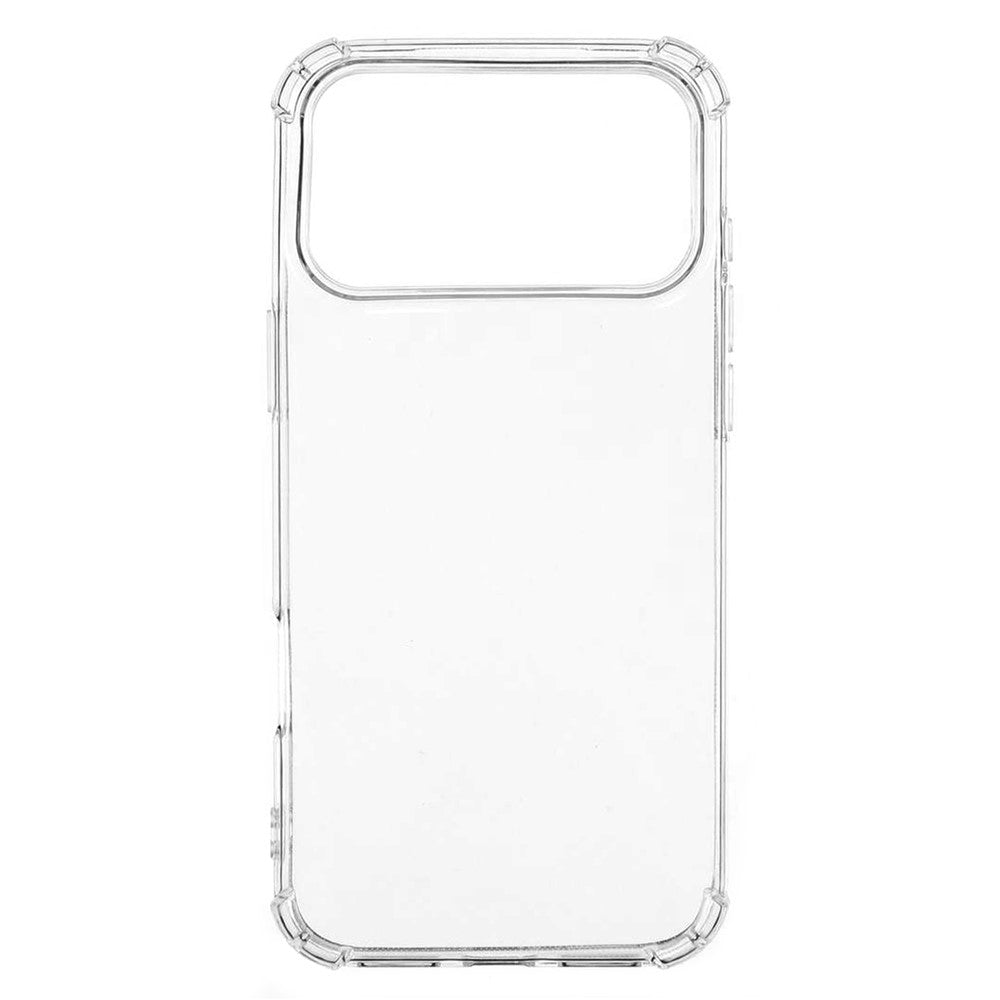 For iPhone 17 Pro Phone Case Reinforced Four Corner Anti-Drop Clear TPU Cover