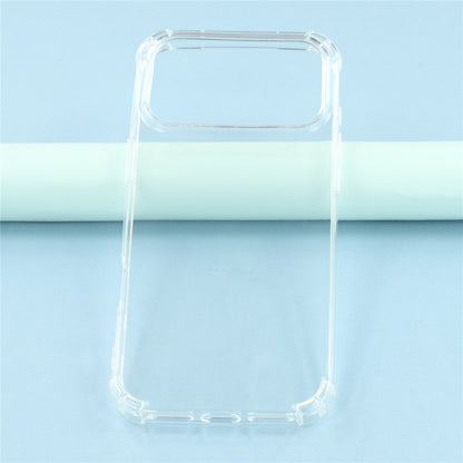 For iPhone 17 Pro Phone Case Reinforced Four Corner Anti-Drop Clear TPU Cover