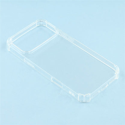 For iPhone 17 Pro Phone Case Reinforced Four Corner Anti-Drop Clear TPU Cover