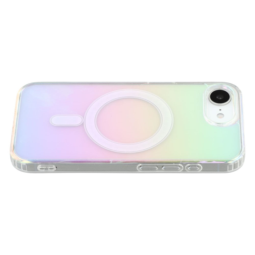 For iPhone 17e / 16e Case Compatible with MagSafe Acrylic + TPU Gradient Phone Cover