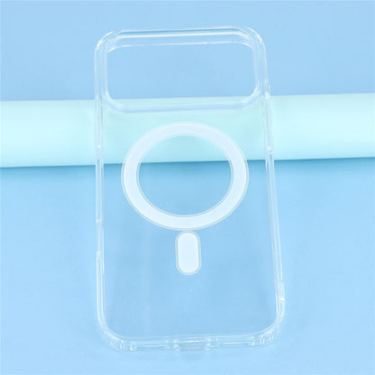 For iPhone 17 Pro Case Compatible with MagSafe TPU + Acrylic Clear Phone Cover