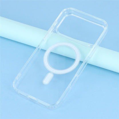 For iPhone 17 Pro Case Compatible with MagSafe TPU + Acrylic Clear Phone Cover