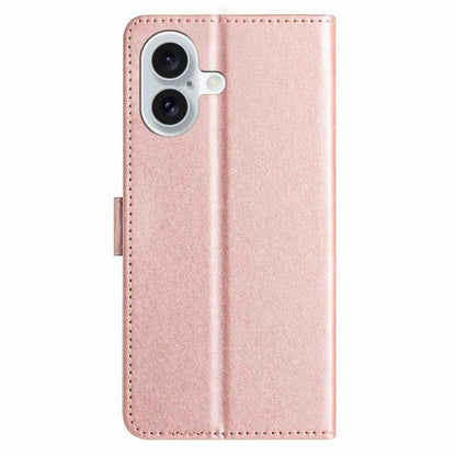 For iPhone 17 Wallet Case Leather Folio Phone Cover Magnetic Clasp