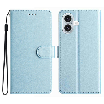 For iPhone 17 Wallet Case Leather Folio Phone Cover Magnetic Clasp