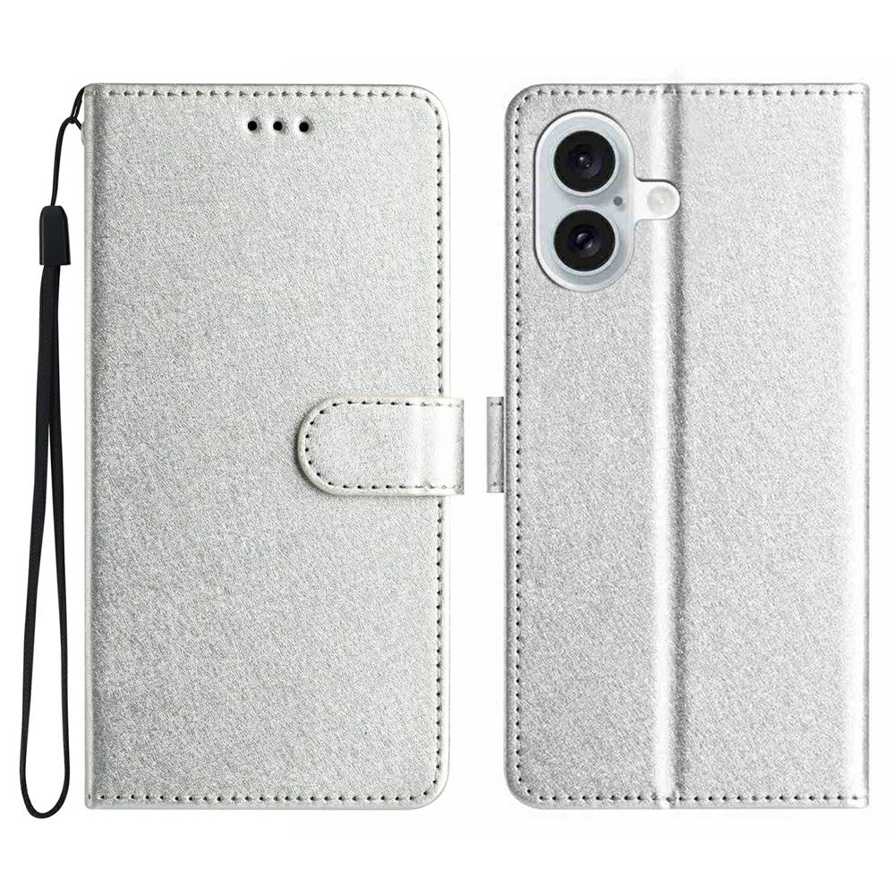 For iPhone 17 Wallet Case Leather Folio Phone Cover Magnetic Clasp