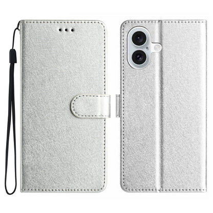 For iPhone 17 Wallet Case Leather Folio Phone Cover Magnetic Clasp