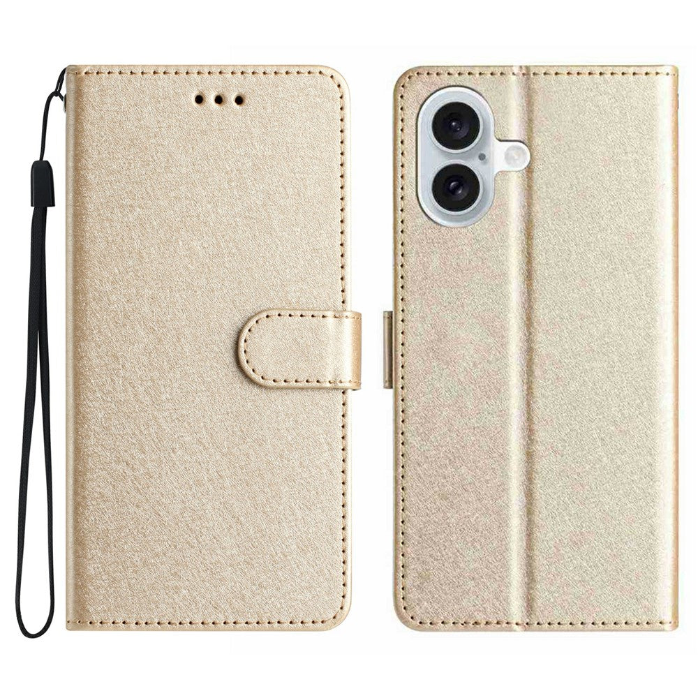 For iPhone 17 Wallet Case Leather Folio Phone Cover Magnetic Clasp