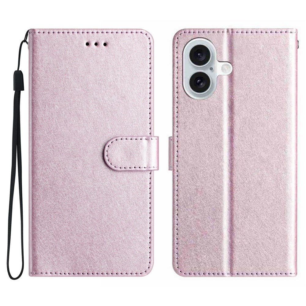 For iPhone 17 Wallet Case Leather Folio Phone Cover Magnetic Clasp