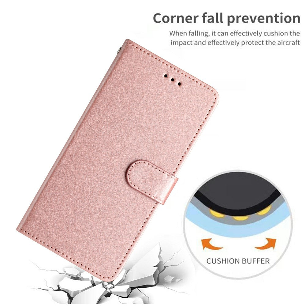 For iPhone 18 Pro / 17 Pro Wallet Case Leather Folio Phone Cover Magnetic Clasp
