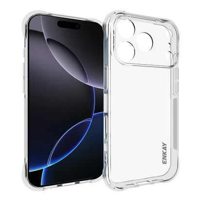 ENKAY HAT PRINCE For iPhone 17 Pro Clear Phone Case   Shockproof Anti-slip TPU Cover
