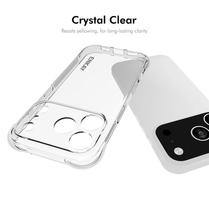 ENKAY HAT PRINCE For iPhone 17 Pro Clear Phone Case   Shockproof Anti-slip TPU Cover