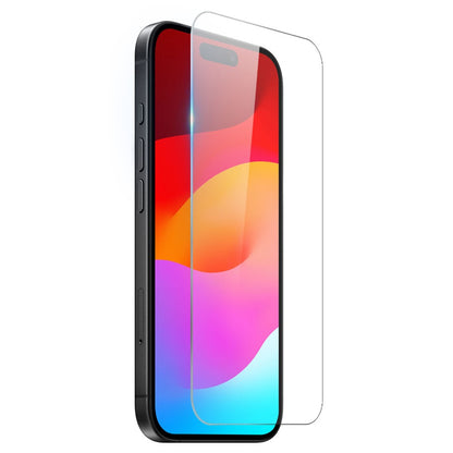 NORTHJO For iPhone 17 Case Soft TPU Clear Phone Cover with Tempered Glass Screen Protector