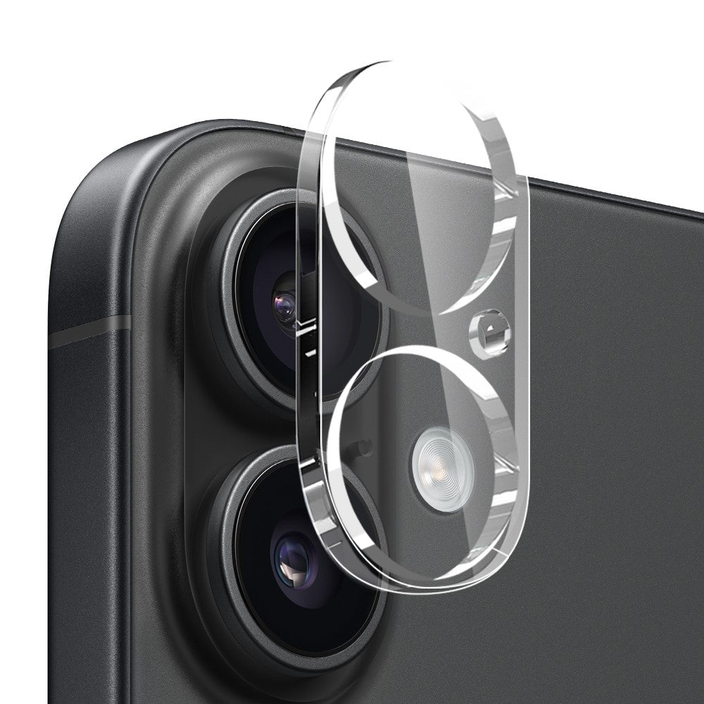 NORTHJO For iPhone 17 Case Shockproof TPU Clear Phone Cover with Tempered Glass and Camera Lens Film