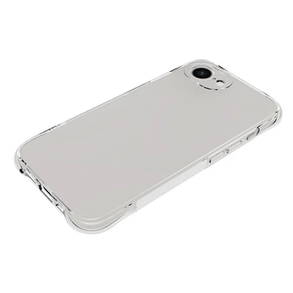 WANLONFENG For iPhone 17e / 16e Clear TPU Case  TM Series 2.0mm Phone Back Cover