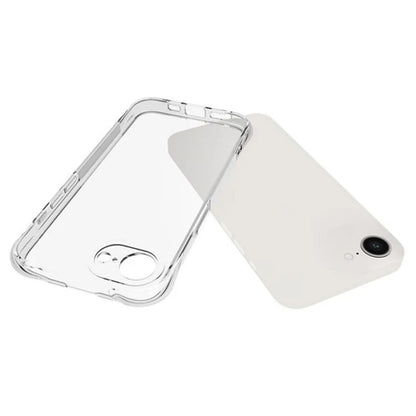 WANLONFENG For iPhone 17e / 16e Clear TPU Case  TM Series 2.0mm Phone Back Cover