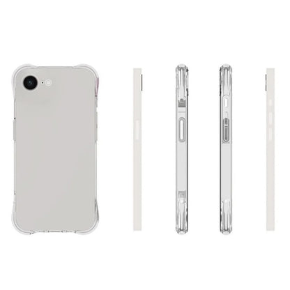 WANLONFENG For iPhone 17e / 16e Clear TPU Case  TM Series 2.0mm Phone Back Cover