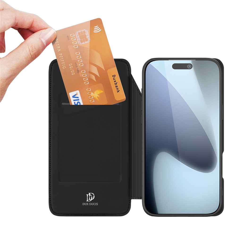 DUX DUCIS For iPhone 17 Pro Max Case  Skin Pro Series Leather Cover Card Holder