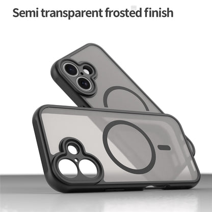 For iPhone 17 Case Compatible with MagSafe Anti Drop PC + TPU Phone Cover