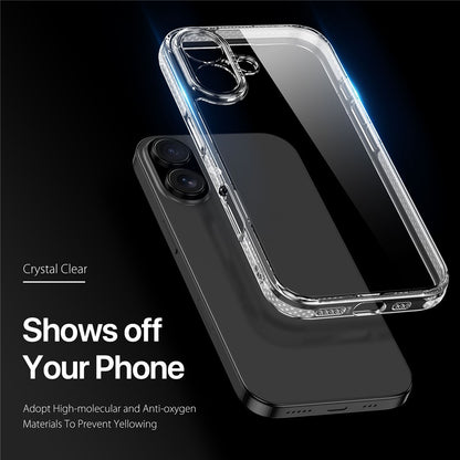 DUX DUCIS For iPhone 17 Clear Phone Case  Clin Series TPU + PC Anti-drop Back Cover
