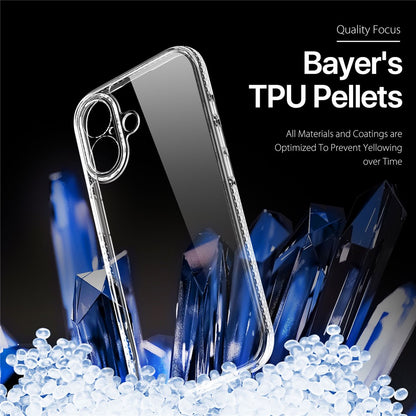 DUX DUCIS For iPhone 17 Clear Phone Case  Clin Series TPU + PC Anti-drop Back Cover
