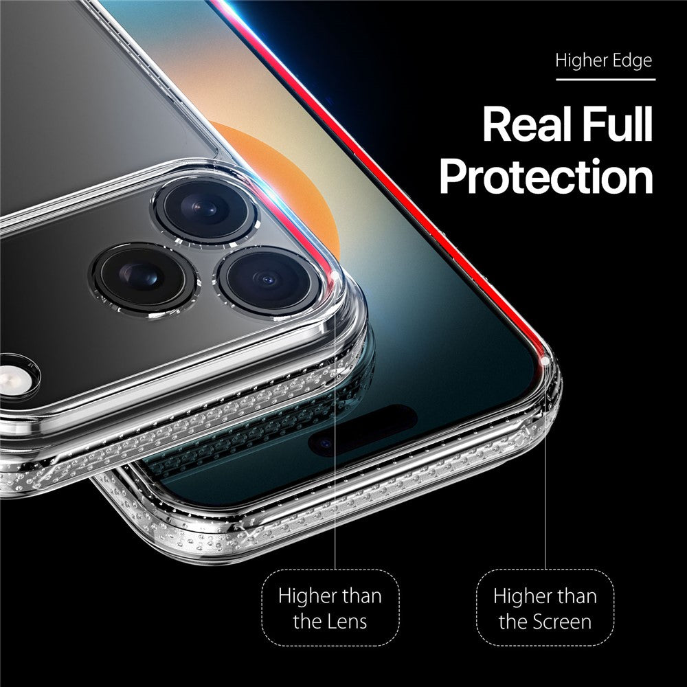 DUX DUCIS For iPhone 17 Pro Max Clear Phone Case  Clin Series TPU + PC Anti-drop Back Cover