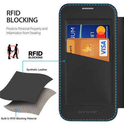 DUX DUCIS For iPhone 17 Pro Max Leather Case  Skin X Pro Series Rotary Kickstand Cover Compatible with MagSafe