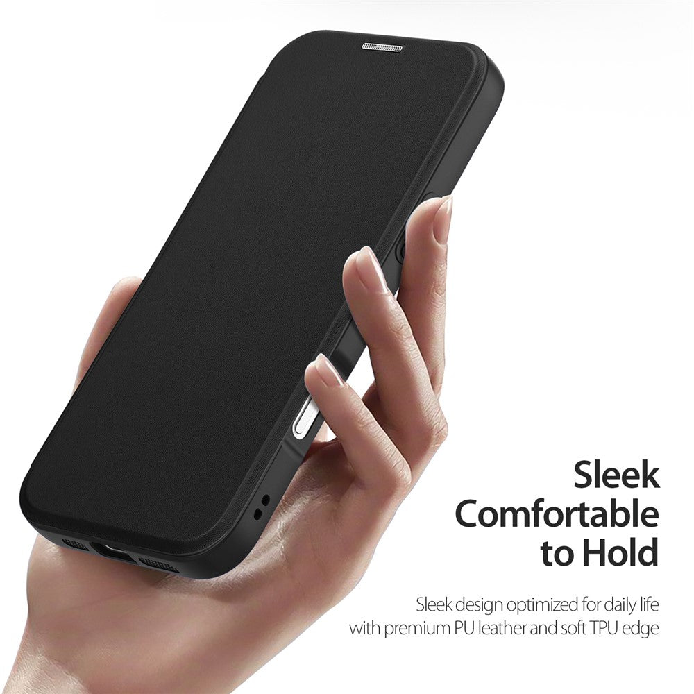 DUX DUCIS For iPhone 17 Leather Case  Skin X Pro Series Rotary Kickstand Cover Compatible with MagSafe