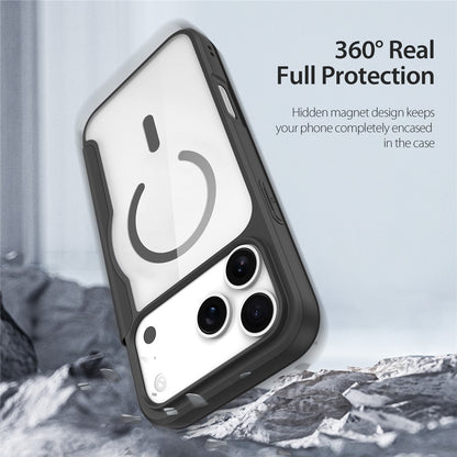 DUX DUCIS For iPhone 17 Pro Leather Case  Skin X Pro Series Flip Cover Compatible with MagSafe