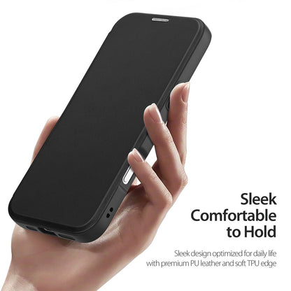 DUX DUCIS For iPhone 17 Pro Leather Case  Skin X Pro Series Flip Cover Compatible with MagSafe