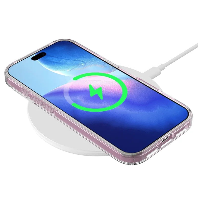 WANLONFENG For iPhone 17 Pro Clear Case Compatible with MagSafe  LM2 Series Phone Cover (Big Lens Hole)
