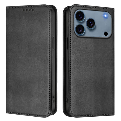 For iPhone 17 Pro Max Wallet Cases Retro Texture RFID Blocking Leather Phone Cover