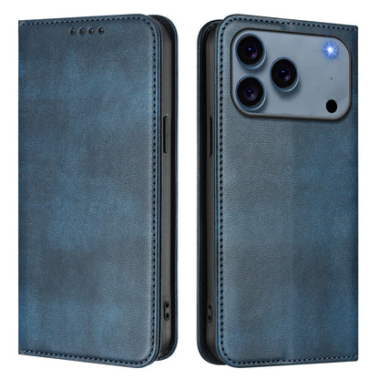 For iPhone 17 Pro Max Wallet Cases Retro Texture RFID Blocking Leather Phone Cover