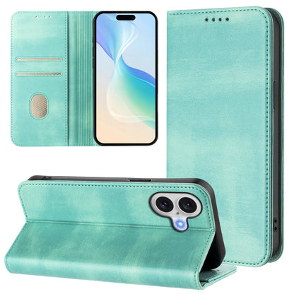 For iPhone 17 Wallet Cases Retro Texture RFID Blocking Leather Phone Cover