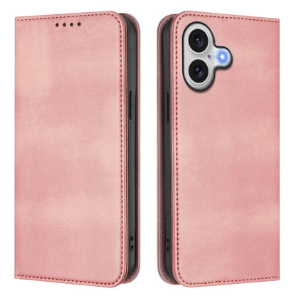 For iPhone 17 Wallet Cases Retro Texture RFID Blocking Leather Phone Cover