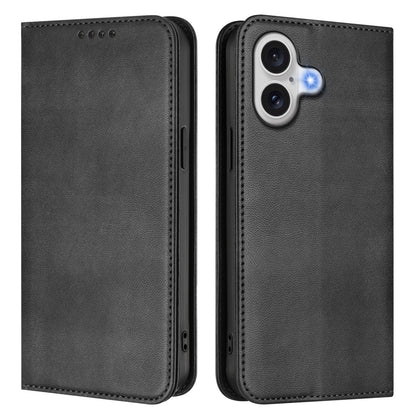 For iPhone 17 Wallet Cases Retro Texture RFID Blocking Leather Phone Cover