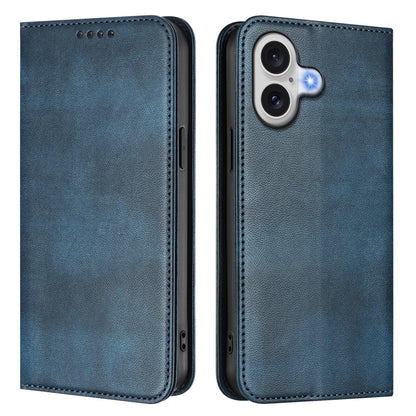 For iPhone 17 Wallet Cases Retro Texture RFID Blocking Leather Phone Cover