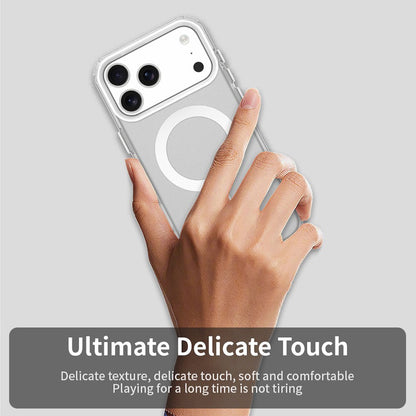 For iPhone 17 Pro Case Compatible with MagSafe Anti Drop Hybrid Phone Back Cover
