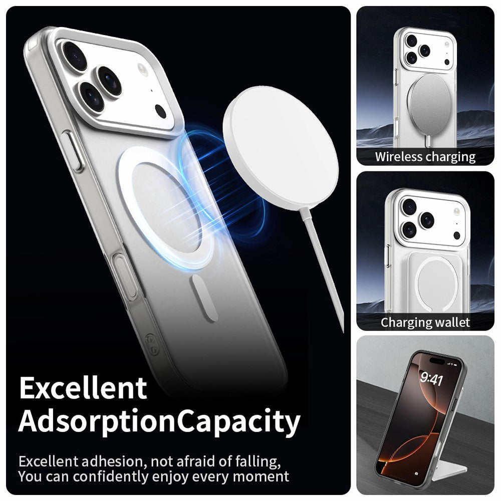 For iPhone 17 Pro Max Case Compatible with MagSafe Anti Drop Hybrid Phone Back Cover