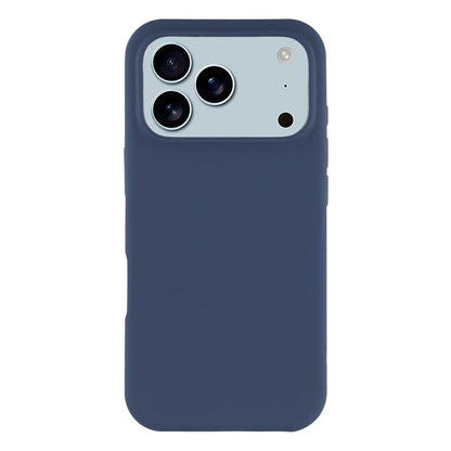 For iPhone 17 Pro Case Solid Silicone Shockproof Phone Back Cover