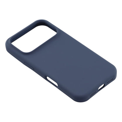 For iPhone 17 Pro Case Solid Silicone Shockproof Phone Back Cover