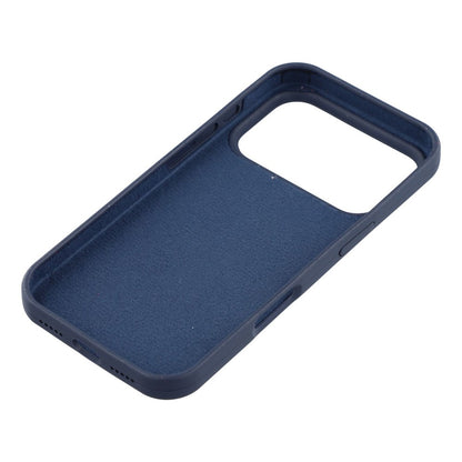 For iPhone 17 Pro Case Solid Silicone Shockproof Phone Back Cover