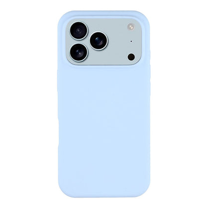 For iPhone 17 Pro Case Solid Silicone Shockproof Phone Back Cover