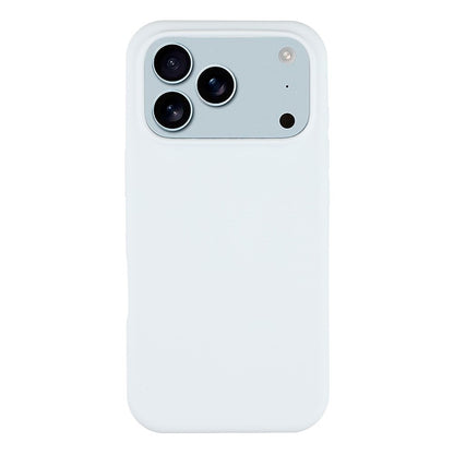 For iPhone 17 Pro Case Solid Silicone Shockproof Phone Back Cover